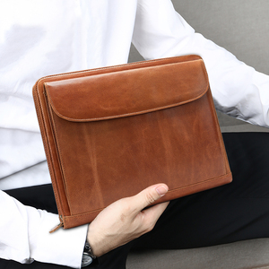 MARRANT da <span class=keywords><strong>uomo</strong></span> A4 busta borsa in pelle vera pelle <span class=keywords><strong>portafoglio</strong></span> da viaggio Portfolio carta di credito pochette da <span class=keywords><strong>uomo</strong></span> - Product Image 1