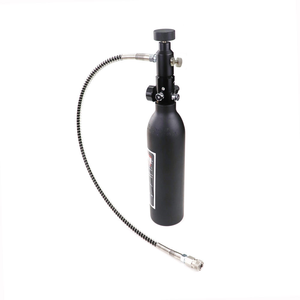 HPA CO2 Remote Hose Line Fill Station Whip Line for <b>Paintball</b> Pcp Tank Cylinder Refill With 20Inch Hose Quick DisconnectSodastre - Product Image 5