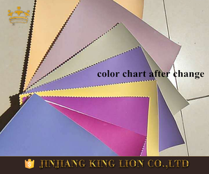 Nouveau cuir PU photochromique 1,0 mm à changement de couleur pour sacs, meubles, artisanat décoratif, chaussures imperméables, textiles de maison - Product Image 5