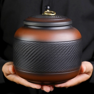 Guci Kenangan Keramik Modern Mewah Buatan Tangan, Tahan Lama, Ramah Lingkungan, untuk Abu Jenazah Manusia dan Hewan Peliharaan (Anjing dan Kucing) - Product Image 1