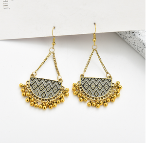 Boucles d'oreilles pampilles en alliage, nouvelle collection de bonne qualité pour femmes, tendance, <span class=keywords><strong>sexy</strong></span>, à la mode, - Product Image 2