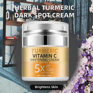 Crema de Noche Herbal para el Cuidado de la Piel con Cúrcuma, Corrector de Manchas Oscuras, Vitamina C, Marca Privada, ODM Cosmético - Product Image 2