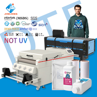 Imprimante DTF 60CM personnalisée pas chère A1 I3200 I1600 Machine d'impression directe sur film à 4 têtes de 60cm Imprimante de t-shirts textiles DTF