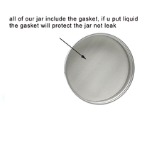 Échantillon gratuit 30ml 50ml 100ml 150ml pot de stockage de thé PET transparent emballage de poudre de bonbon grain