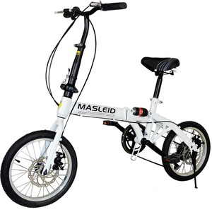Xe đạp gấp Trung Quốc 16 inch, 6 tốc độ, phanh đĩa, xe đạp di động nam nữ / Xe đạp gấp leo núi đĩa 20 inch Trung Quốc - Product Image 1