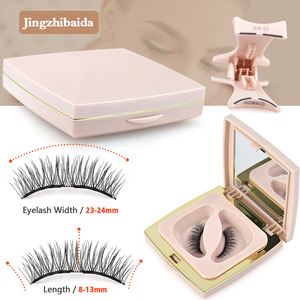 Heart Girl 2024 Date 2 Aimant Doux <span class=keywords><strong>Faux</strong></span> <span class=keywords><strong>Cils</strong></span> <span class=keywords><strong>Cils</strong></span> Magnétiques Ensemble Avec Kits D'applicateur Pas Besoin De <span class=keywords><strong>Colle</strong></span> Pas De Dissolvant - Product Image 4