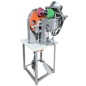 <span class=keywords><strong>Machine</strong></span> de poinçonnage automatique d'œillets ovales et de rivetage de garnitures ovales pour sacs, chaussures, ceintures, cuir, toile et tissu - Product Image 2
