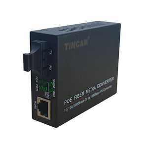 Tinkam फुल गीगाबिट कैमरा पोए 0-20 किमी सिंगल मोड डुअल फाइबर पॉई ट्रांसीवर 1 * एससी फाइबर पोर्ट + 1 * rj45 पोर्ट - Product Image 5
