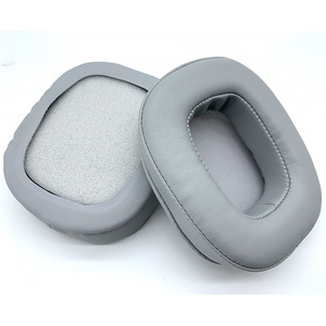 Almohadillas de Repuesto de Alta Calidad, Transpirables, de Malla/Cuero, para Auriculares <span class=keywords><strong>Havit</strong></span> H2002D/Redragon H710 H510, con Espuma Viscoelástica - Product Image 3