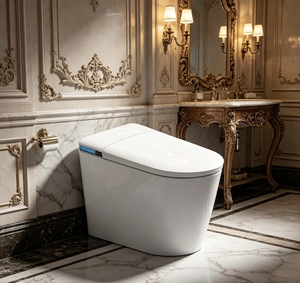 Design de mode croate, toilettes intelligentes de haute technologie, toilettes intelligentes, produits pour la maison intelligente, inodores intelligents - Product Image 1