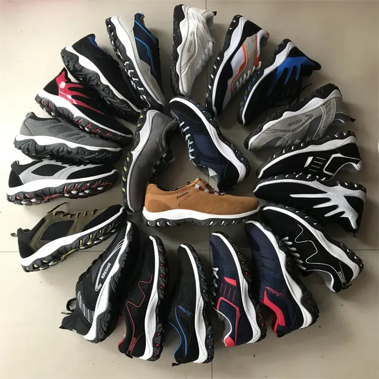 clearance liquidation stock second-hand fashion comfortable man shoes casual shoes men running shoes stock wholesale