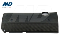 Couvercle de moteur en fibre de carbone pour BMW Série 3 E46 1999-2005