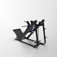 Machine à Squat Réglable à Charge de Plaques en Acier pour l'Entraînement des Fessiers et des Quadriceps
