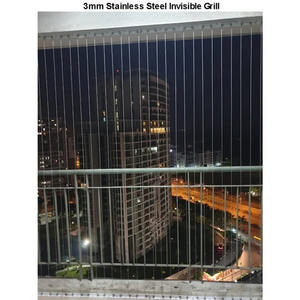 Parrilla Invisible de Acero Inoxidable de 3 mm - Product Image 3