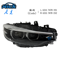 Pour BMW Série 4 F32 Phare LED 2017-2020 BMW F32 F36 420i 428 430i 435i M3 M4 Gauche et Droit Phare d'origine LED DRL