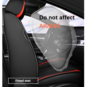 Xiangta logotipo personalizado conjunto completo Universal 5 asientos de cuero de lujo Universal múltiples <span class=keywords><strong>colores</strong></span> fundas de asiento de coche Protector de asiento - Product Image 5