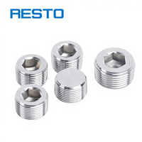Raccords à filetage hexagonal interne en acier inoxydable 304, têtes de bouchon PT NPT GM, vis à huile pour tuyau 1/2" 2" 4" 6"