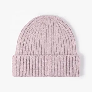NEW style YF hat Blank Wool Beanies Cap Kids Warm Hats Thickening Plaid Earflaps Knitted Warm Winter Hat Waffle Beanie