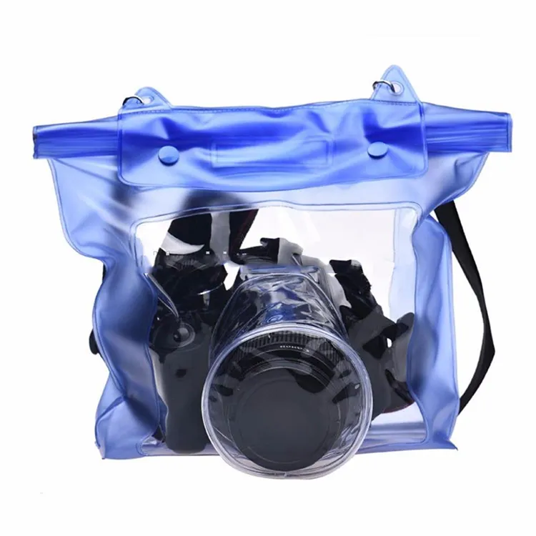 Drops hipping PVC Kamera Wasserdichte Tasche Unterwasser gehäuse Tasche Tasche für Canon