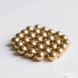 Шарики ZDBALLS из цельной латуни с зеркальной полировкой, медные шарики премиум-класса, подшипниковые шарики, твердость HRC 62-66 - Product Image 3