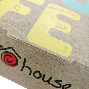 กล่องอาหารฟาสต์ฟู้ดแบบนำกลับบ้าน ยี่ห้อ E-colorpack สำหรับใส่แฮมเบอร์เกอร์ 2 ชิ้น ทำจากกระดาษรีไซเคิล เคลือบ UV - Product Image 5