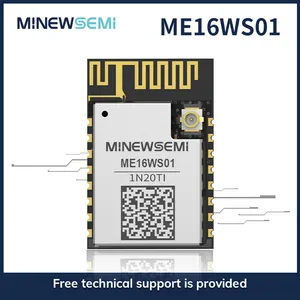 Minewsemi WiFi 4 2.4G + 5G BLE 5.0 RTL8720DN PCB 안테나 원격 제어 송신기 모듈 Uart 무선 제조