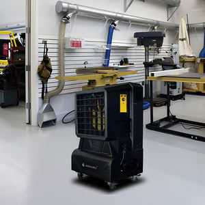 110-240V Refroidisseur d'air par évaporation au sol CE ETL ventilateur de <span class=keywords><strong>climatiseur</strong></span> portable pour extérieur industriel - Product Image 1