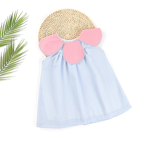 Puresun Abiti Estivi per Bambine 10-12 Anni, Colletto a Petalo, Cotone Traspirante, Lunghezza al Ginocchio, Prezzo all'Ingrosso OEM/ODM - Product Image 2