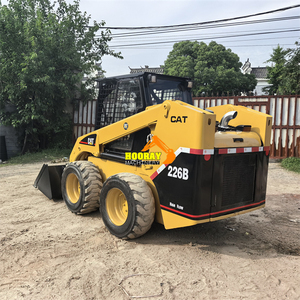 รถตักล้อยาง Caterpillar Cat 226B3 มือสองคุณภาพดีราคาถูกสำหรับส่งออก รถตักล้อยาง CAT226D มือสองสำหรับขาย - Product Image 4
