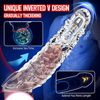 Männliche Masturbationsspielzeuge Lustige Vibratoren Erwachsenenspielzeuge Elektrischer Beliebter Männer-Massager Masturbationsstimulationspunkt-Vibrator für Männer