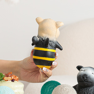 <b>Bee</b> Dog Soft Rubber Toy for Stress Relief Wholesale TPR Funny Creative <b>Gift</b> for Boys Children Pinching Function Stretchy Sensory - Product Image 5