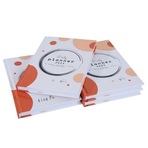 Kustom <span class=keywords><strong>A5</strong></span> sampul keras Diary dicetak jurnal perencana Notebook cetak Offset di Cina - Product Image 3