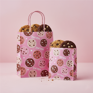 Food Takeaway Recyclable Greaseproof Side Gusset Heat <b>Seal</b> Pastry Bag <b>Waxed</b> Bags Fried Chicken Cookie Popcorn Paper Bag - Product Image 3
