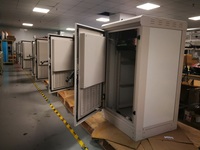IP65 2M équipement de télécommunications extérieur 48V DC système de redressement armoire de commande électrique batterie armoire d'alimentation boîtier