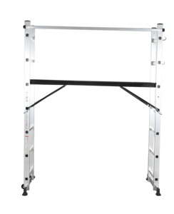 Échafaudage en aluminium d'occasion, <span class=keywords><strong>escalier</strong></span> d'échafaudage, échelle plateforme en aluminium - Product Image 2
