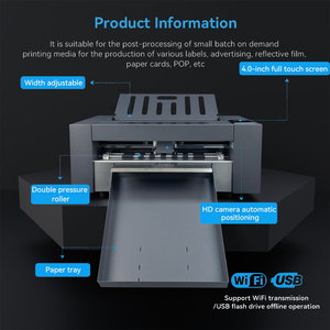 Machine de découpe numérique automatique à alimentation continue HY370DL, format A3+, pour étiquettes, découpe de papier adhésif - Product Image 3