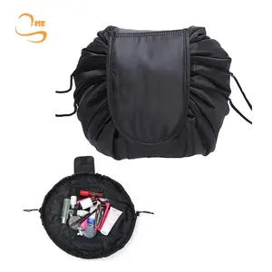 Quick Pack Waterproof Lazy Drawstring Travel Bag Oxford Portable Storage Large Makeup Bag