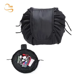 Borsa da viaggio con coulisse pigra impermeabile Quick Pack borsa da trucco grande Oxford portatile