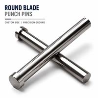Poinçons à lame ronde pour trous circulaires SKD11 SKH51, affûtés avec précision pour le perçage de tôles