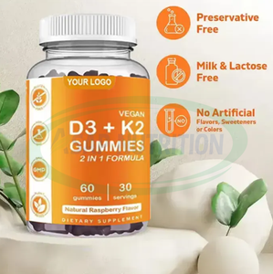 Suplementos de Gomitas de Vitamina D3 + K2 OEM ASAP, 1000 UI, Gomitas de Vitamina D3 K2 para Huesos Más Fuertes y Salud Inmunológica - Product Image 4