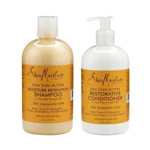Balsamo idratante profondo Shea Moisture Raw Shea Butter 13 Fl Oz 384 Ml per capelli ricci e crespi - Product Image 2
