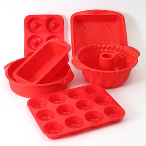 ชุดถาดอบซิลิโคนปลอดสาร BPA ขนาดใหญ่ สำหรับงานเลี้ยงสังสรรค์ พร้อมพิมพ์ขนาดใหญ่สำหรับการอบขนมจำนวนมาก - Product Image 4