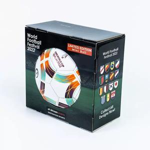 Hochwertige benutzer definierte Papier boxen <span class=keywords><strong>Display</strong></span> <span class=keywords><strong>Box</strong></span> für Fußball Basketball Papier Geschenk <span class=keywords><strong>box</strong></span> mit klarem PVC-Fenster - Product Image 2