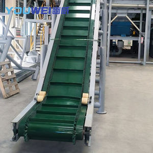 YOUWEI personalizzato grande nastro trasportatore in PVC per uso ristorante a lunga distanza piatto trasportatore automatico CE certificazione Cargo - Product Image 5