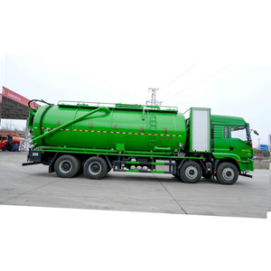 8x4 Manual Diesel <b>12</b> Wheels 20cbm Sewage Suction & Septic Truck - Product Image 4