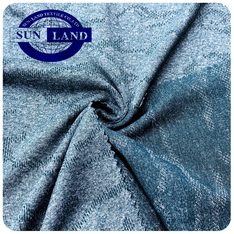 spring melange fabric