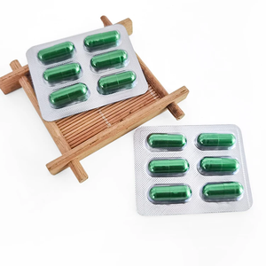Green Male Performance Capsules Dietary Fiber Herbal Formula Energy Support <b>6</b> Capsules Blister Pack - Product Image 4