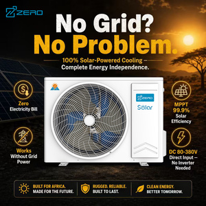 Climatiseur solaire split 9000 12000 18000 24000 BTU 100% solaire DC 48V alimenté par <span class=keywords><strong>batterie</strong></span>, fabricant de climatiseurs solaires à panneaux solaires - Product Image 5