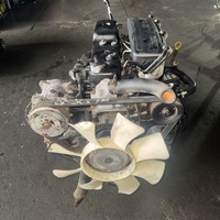 Moteur Isuzu 4JB1 d'occasion pour pick-up NKR NHR, camion JMC, moteur diesel 2,8 L, ensemble avec boîte de vitesses manuelle, testé et complet
