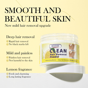 Polvo de depilación suave 220g con ingredientes naturales Depilación <span class=keywords><strong>sin</strong></span> <span class=keywords><strong>dolor</strong></span> para una piel suave y radiante - Product Image 3